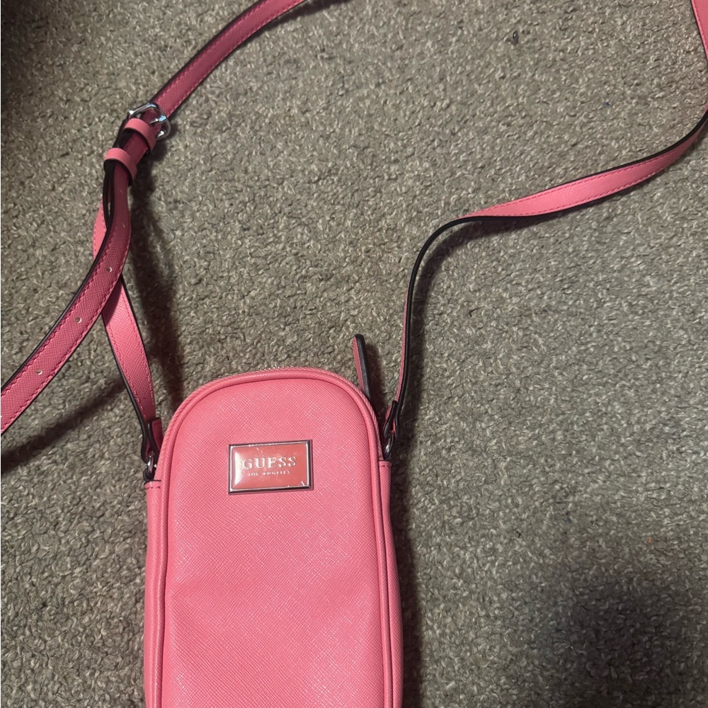 Guess Pink Crossbody Bag